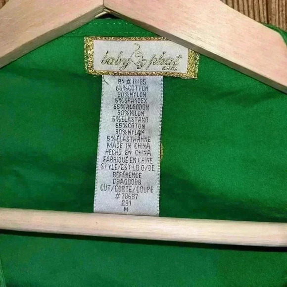 VINTAGE Y2K BABY PHAT GREEN RUFFLED SLEEVELESS BLOUSE - Picture 4 of 9